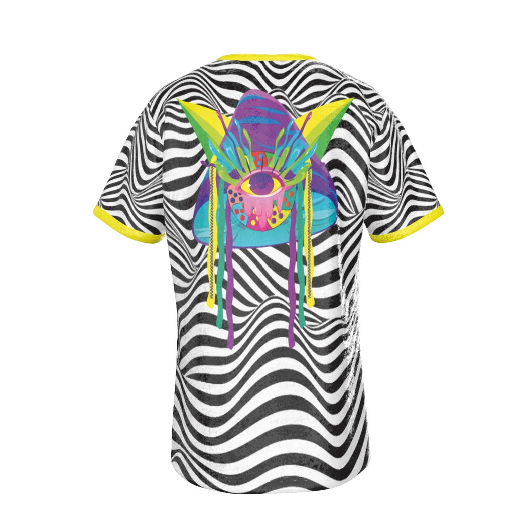 Insomniac Raver Hologram Men's T-Shirt | Velvet