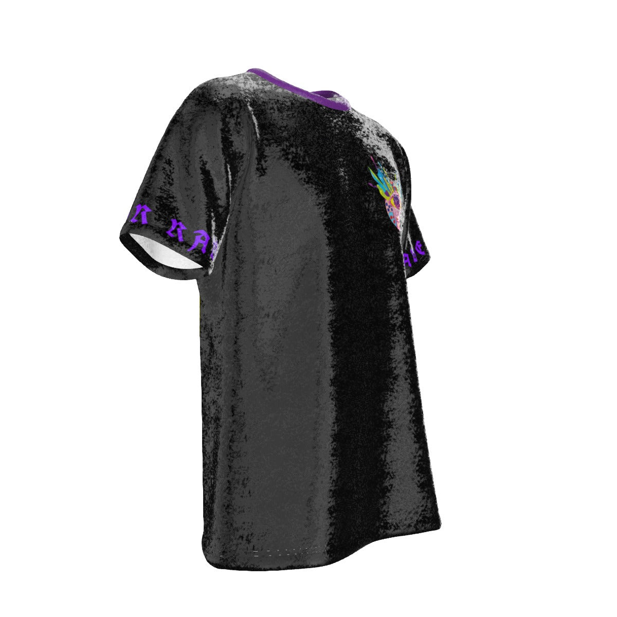 Wakeful Raver black Men's T-Shirt | Velvet