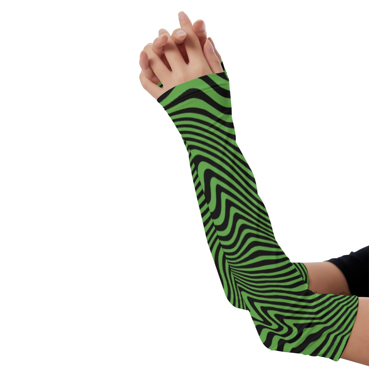 Moxie Hologram Unisex Gloves Green
