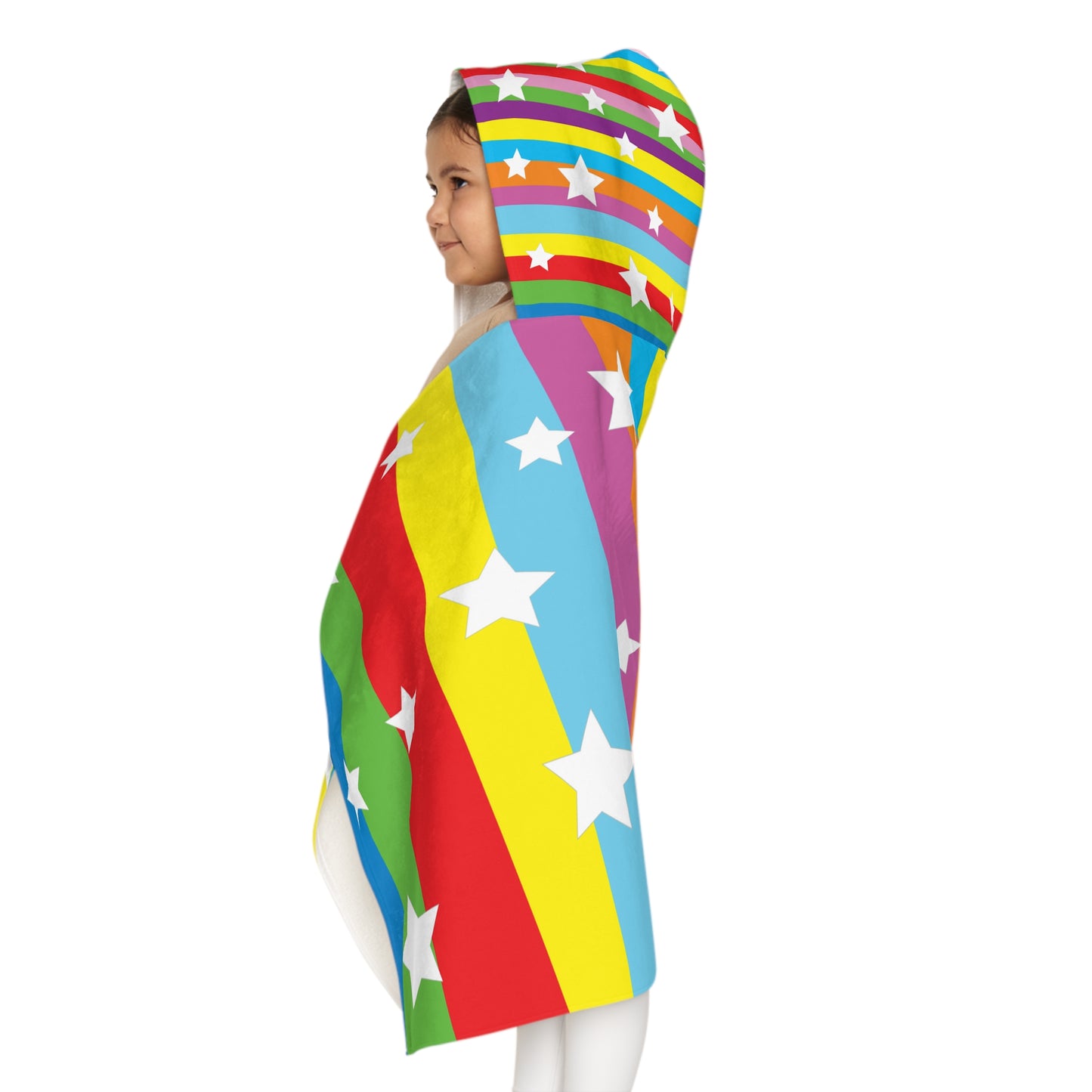 Rainbow Star Youth Towel