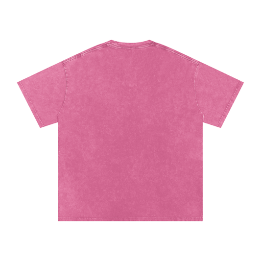 Tiger Balm Premium Quality Acid Wash Unisex Oversized Cotton T-Shirt