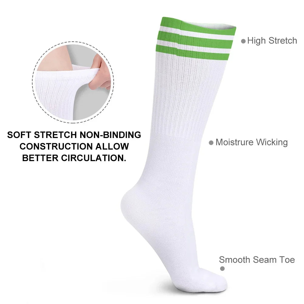 Moxie Unisex Breathable Stockings White