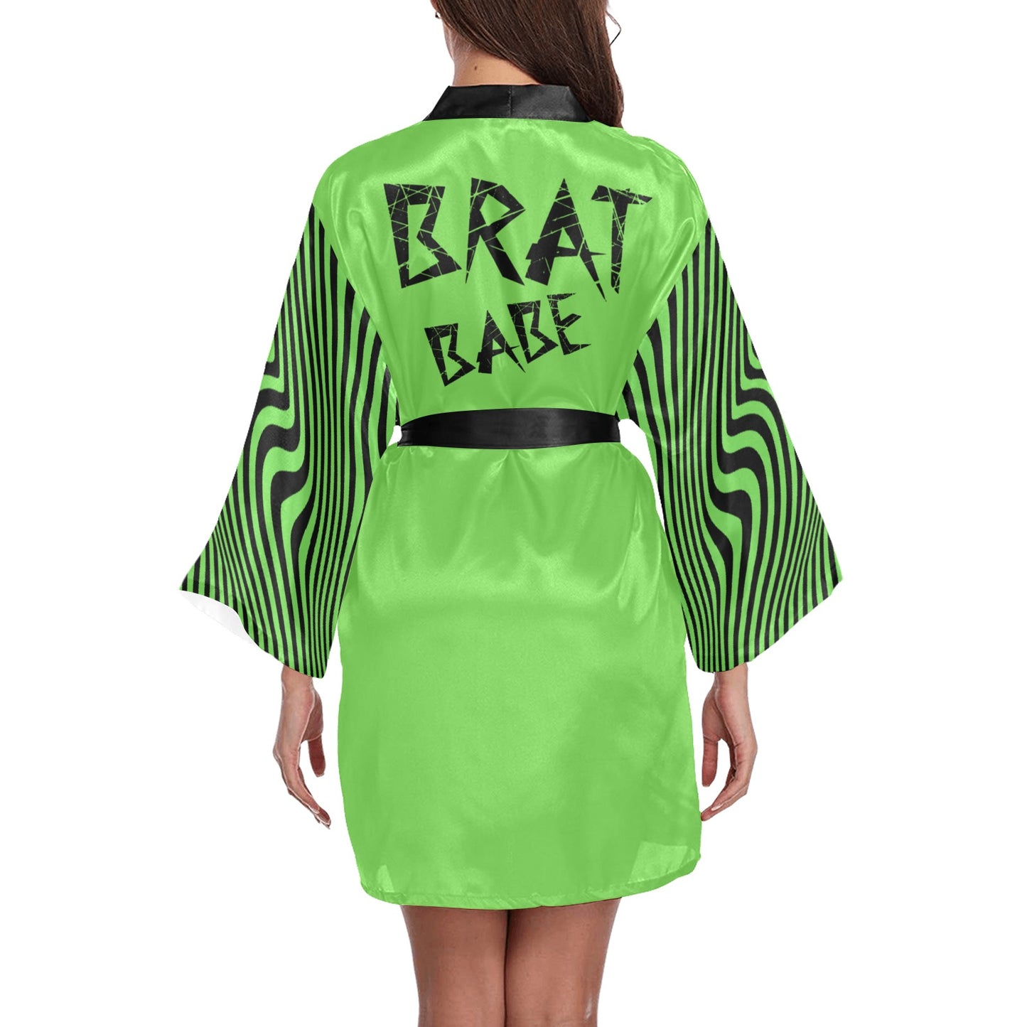 Brat Girl Women's Long Sleeve Kimono Robe