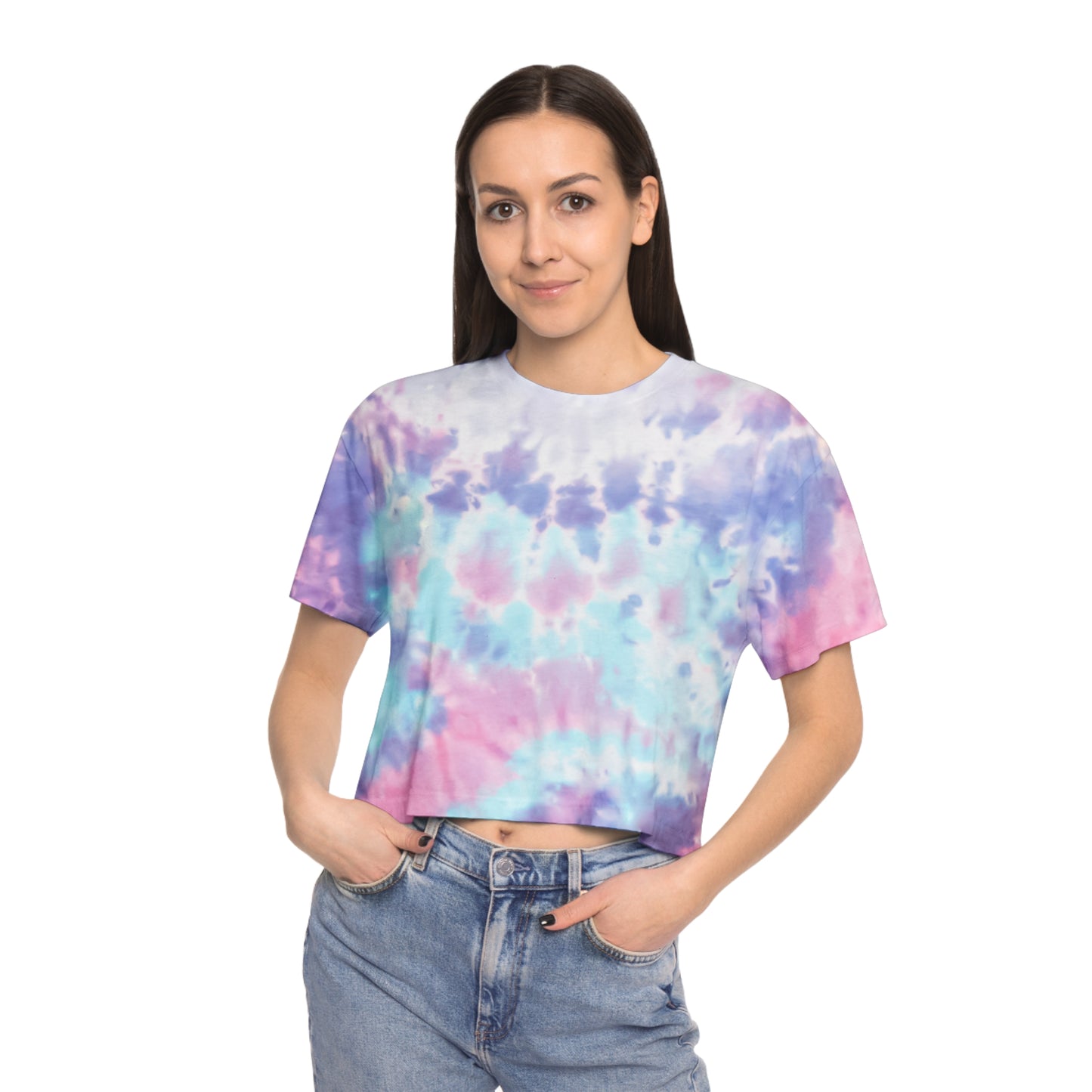 Dream Team Tie-Dye Crop Tee