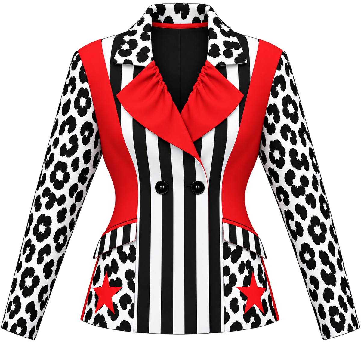 Ravella Women's Blazer Jacket Lapel Open Front