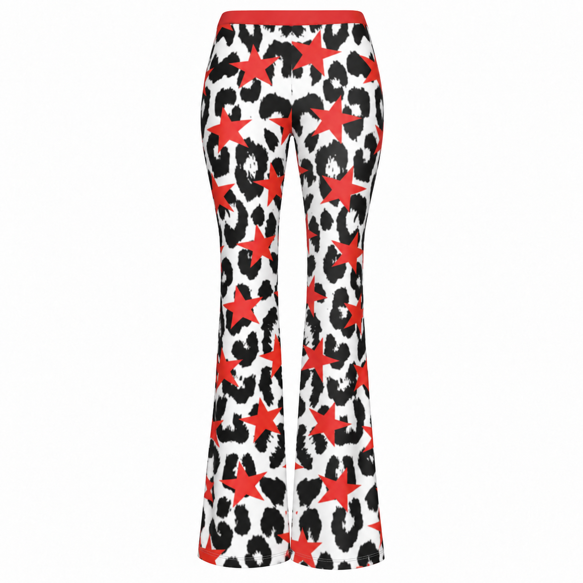 Ravella Star High Elastic Flare Pants