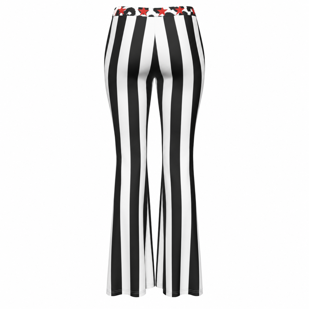 Ravella Stripe High Elastic Flare Pants