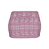 Pink patterned skirt on a white background
