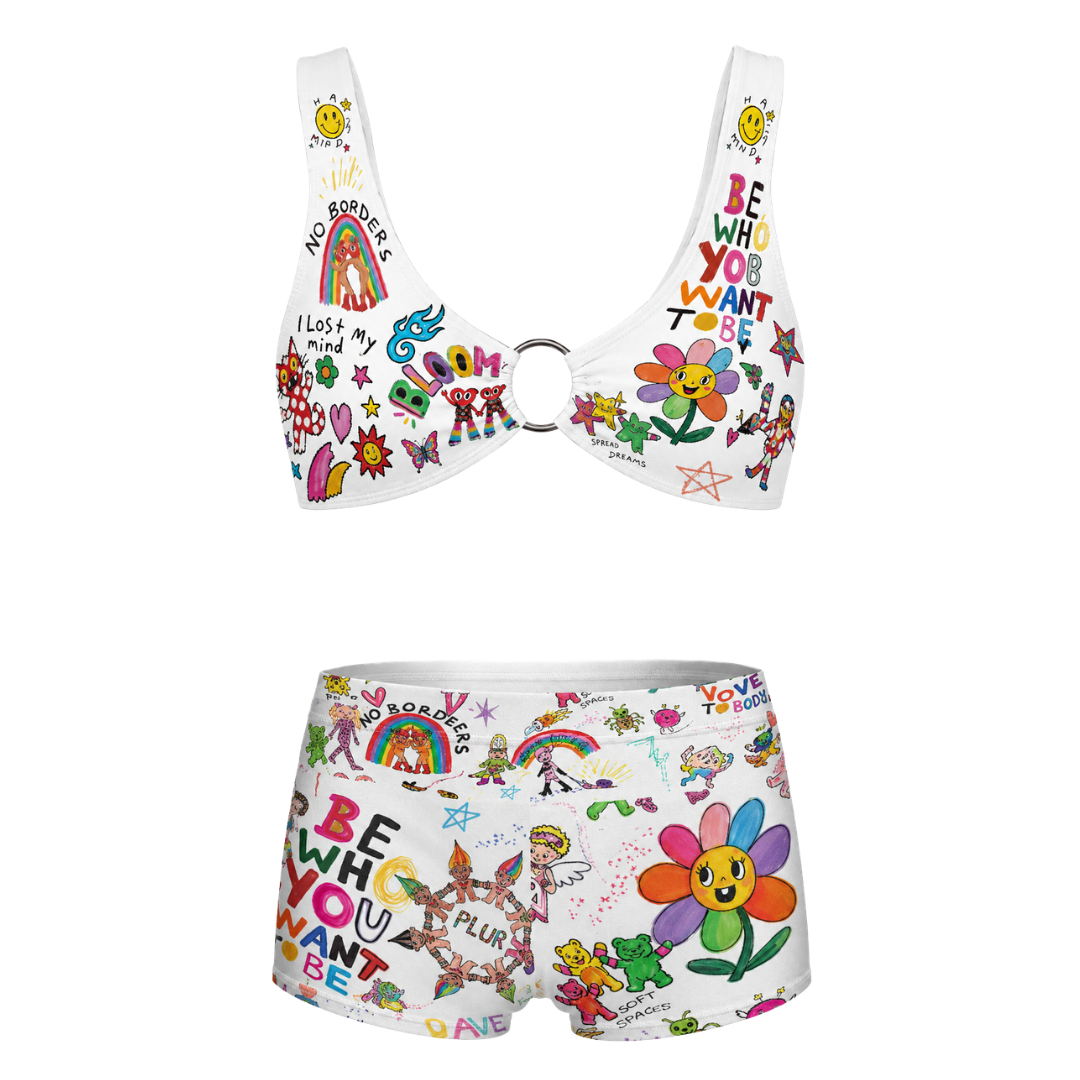 POV Top & Short Set With Memory Sleeves