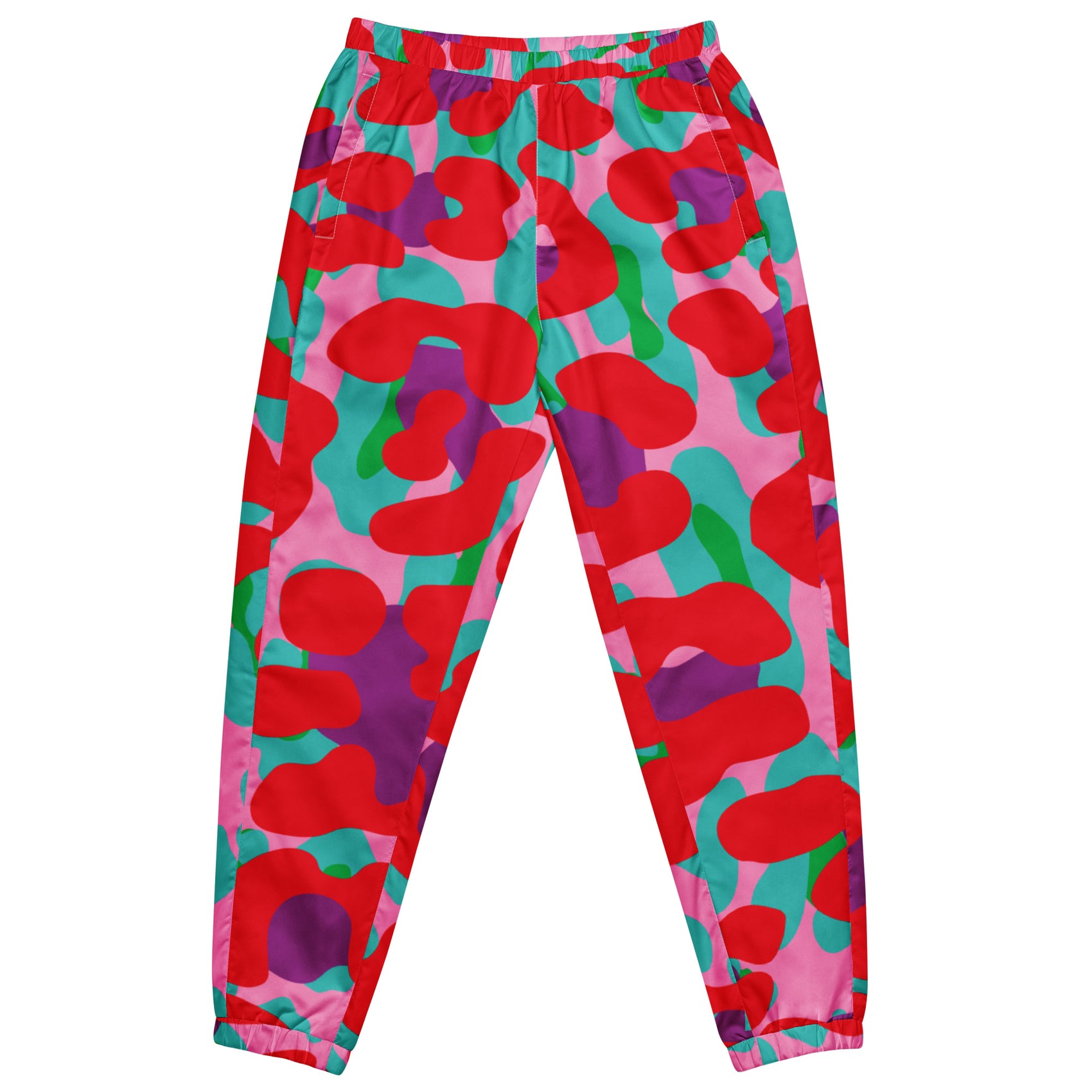 Tiger Balm Paw Cropped Windbreaker & Track Pants Set