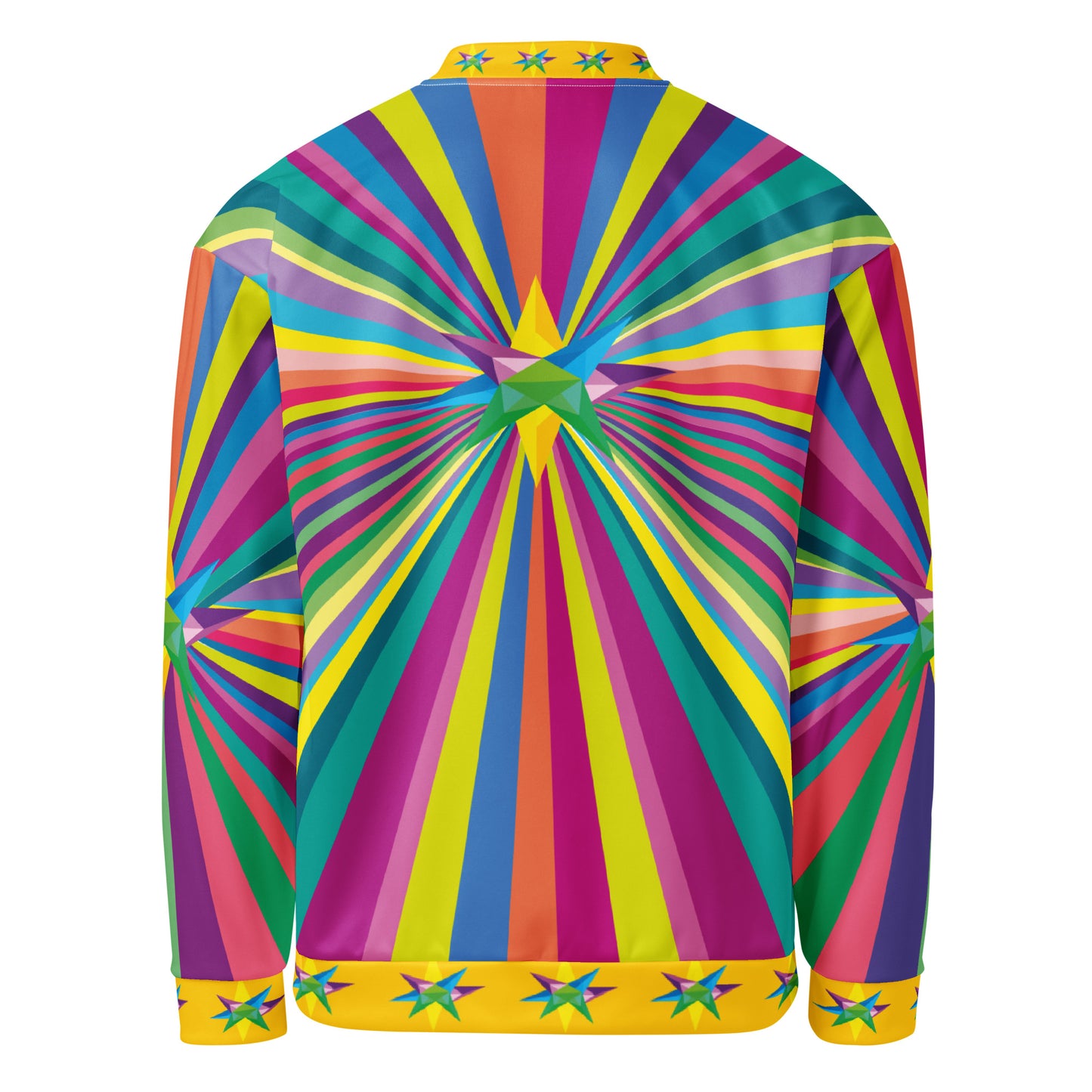 Multi Star Unisex Bomber Jacket