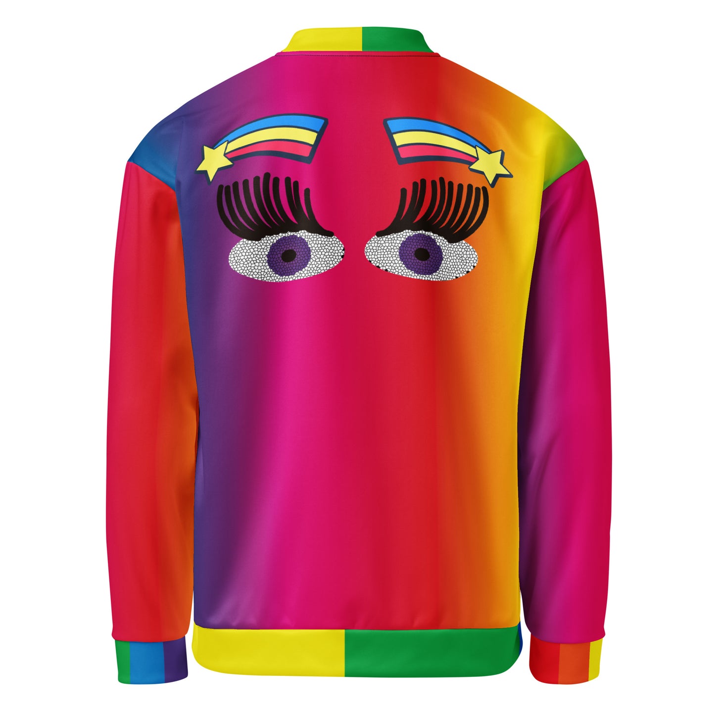 Rainbow Love Unisex Bomber Jacket