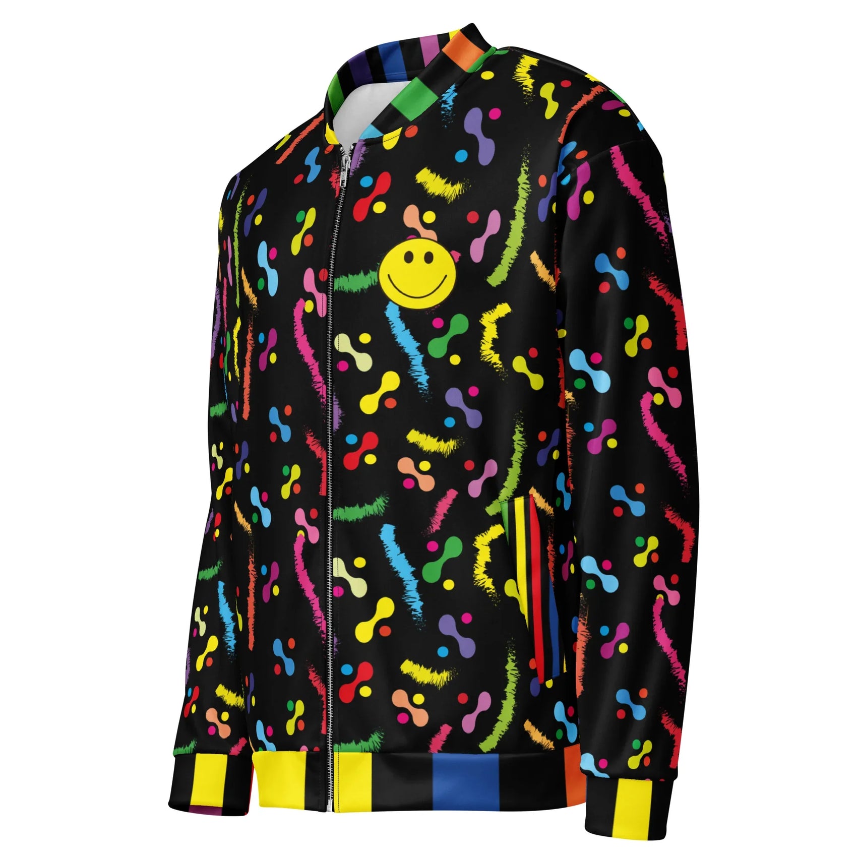 Smile Unisex Bomber Jacket