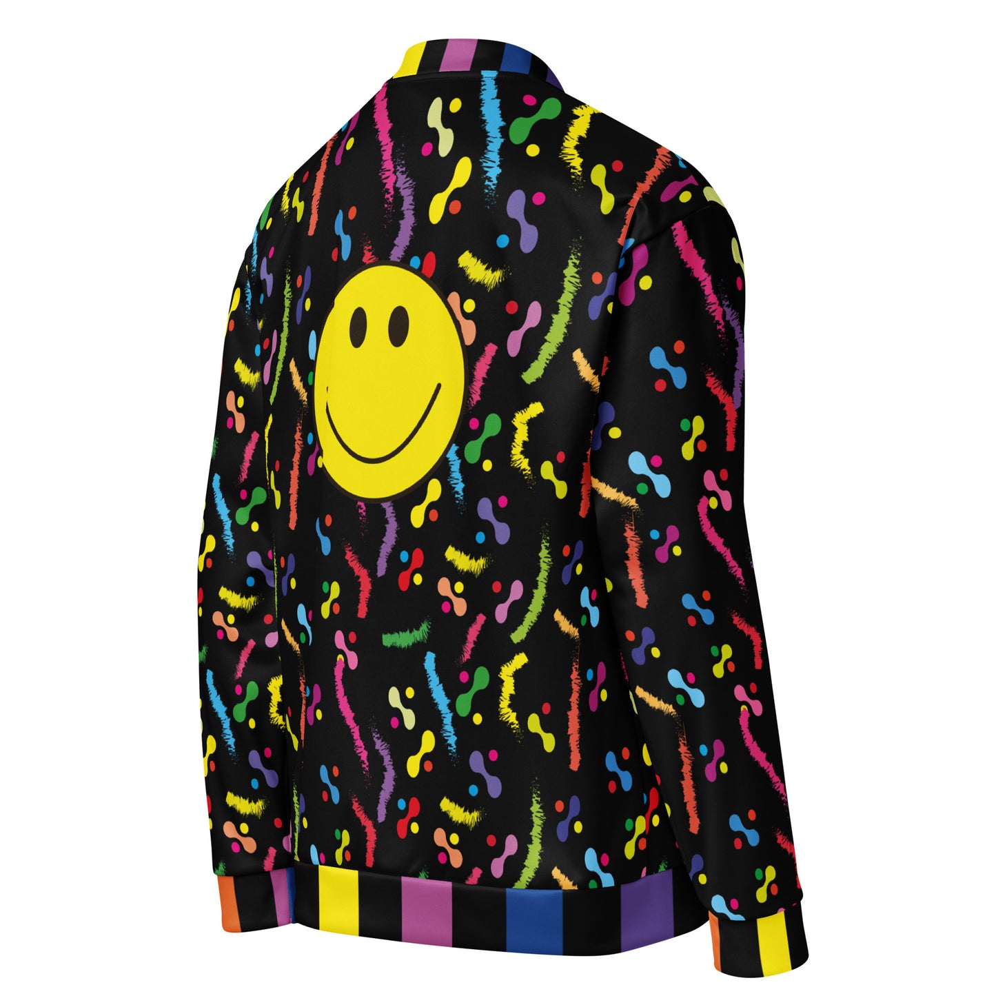 Smile Unisex Bomber Jacket