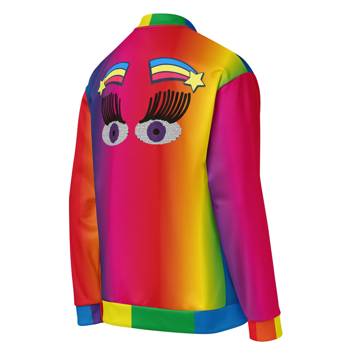 Rainbow Love Unisex Bomber Jacket