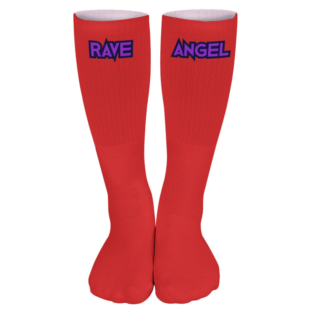 Rave Angle Red Breathable Stockings