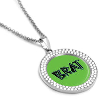 Load image into Gallery viewer, Brat Silver Necklace
