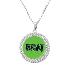 Load image into Gallery viewer, Brat Silver Necklace
