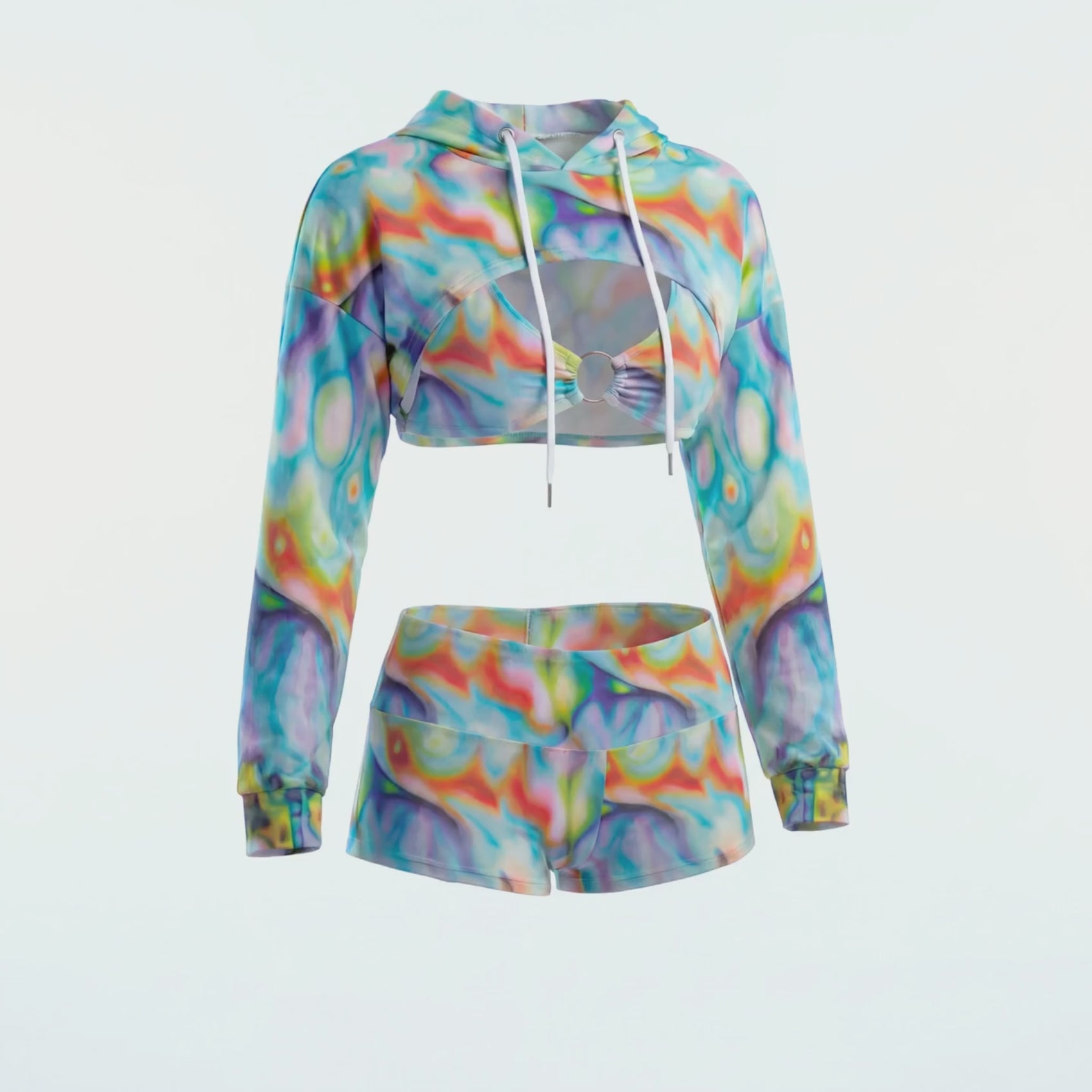 Awakening Three Pieces Festival Wear Set