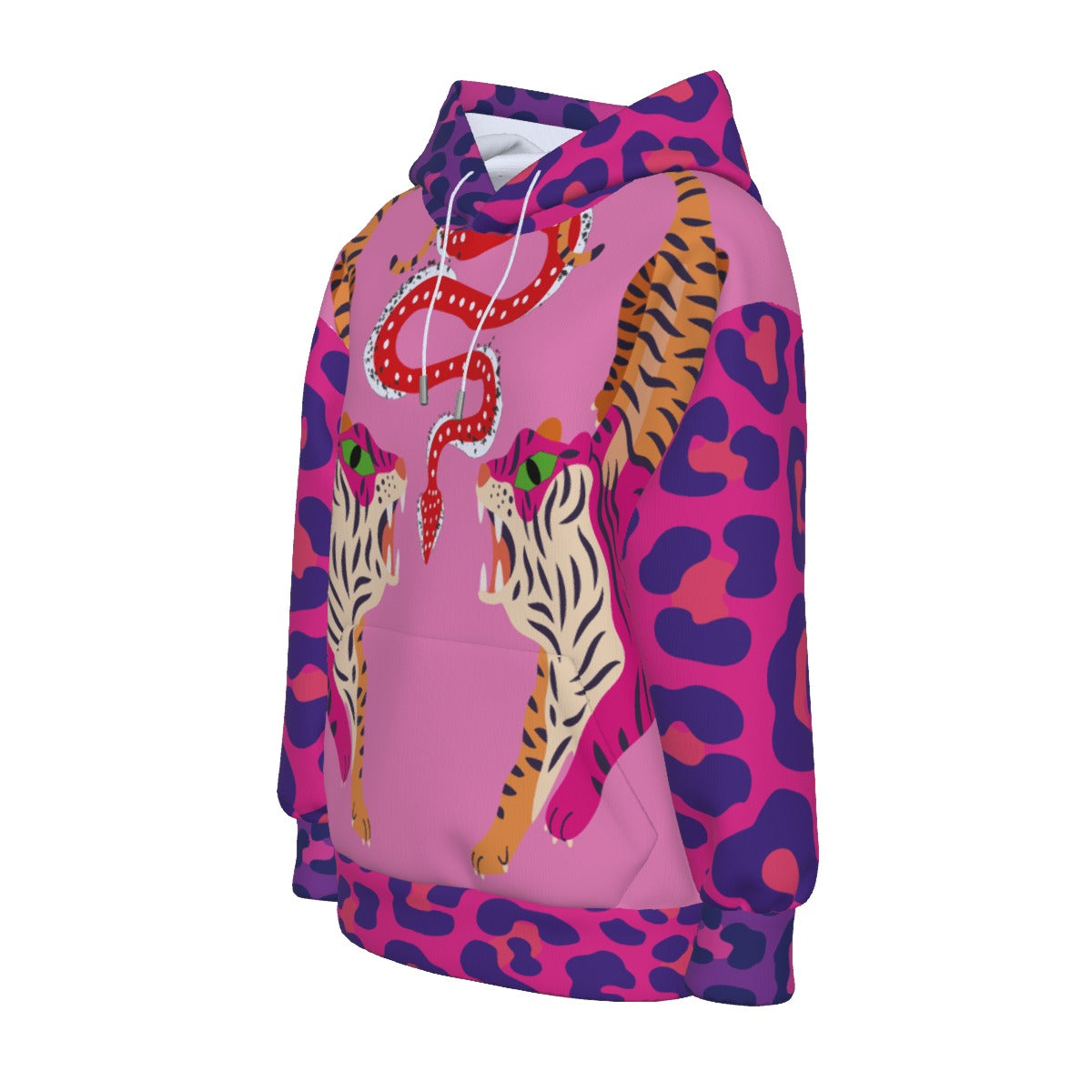 Tiger Balm Women’s Hoodie With Decorative Ears