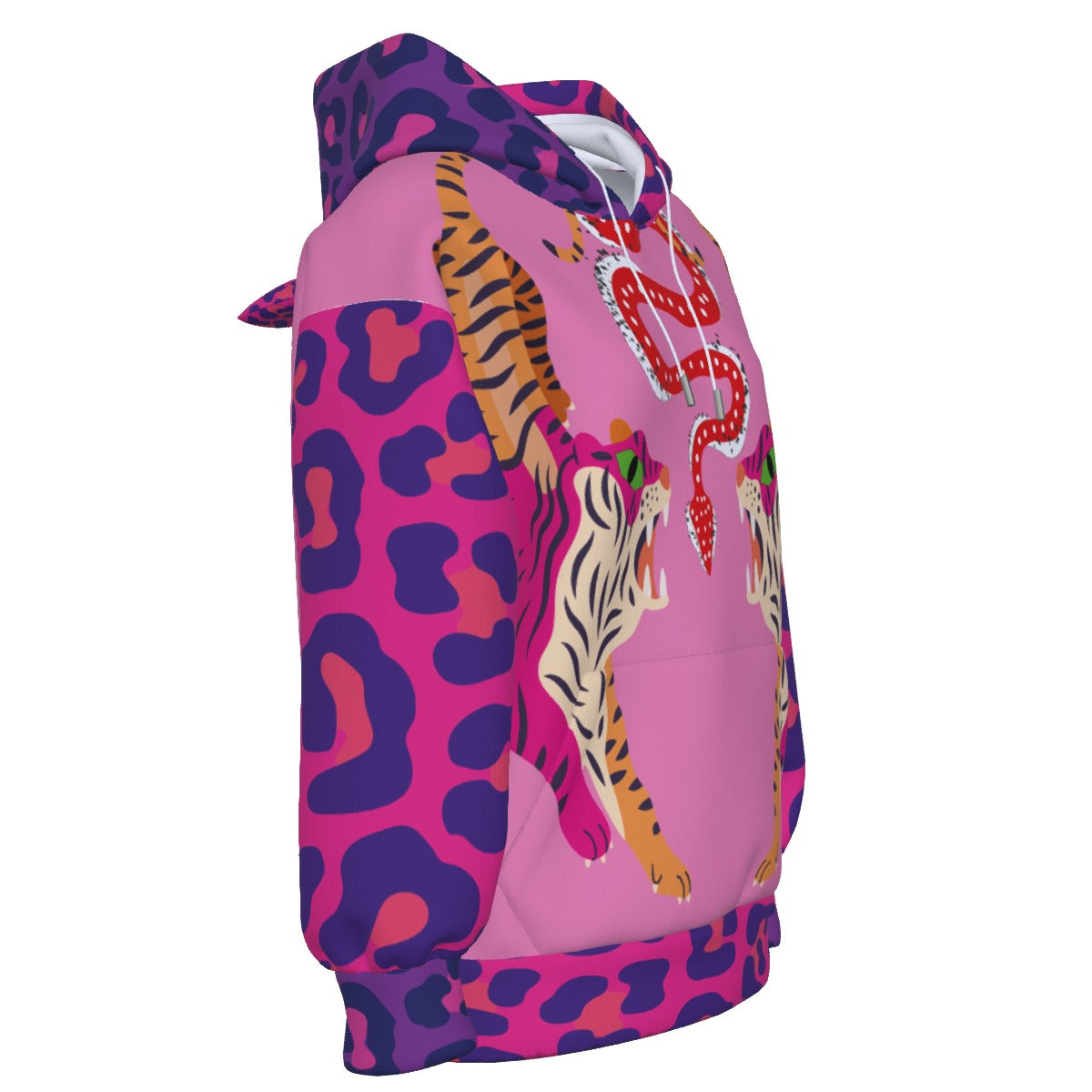 Tiger Balm Women’s Hoodie With Decorative Ears