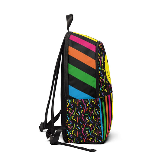 Smile Unisex Fabric Backpack