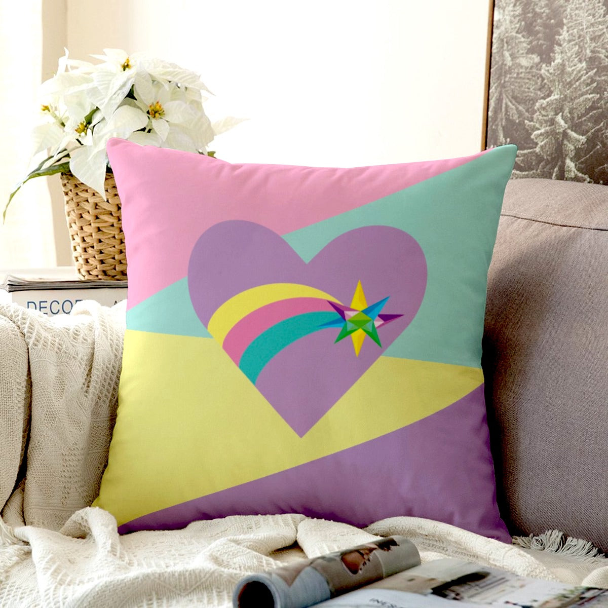 Pastel Dream Couch Pillowcase