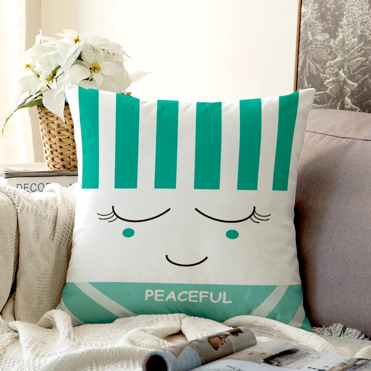 Peaceful Couch Pillowcase