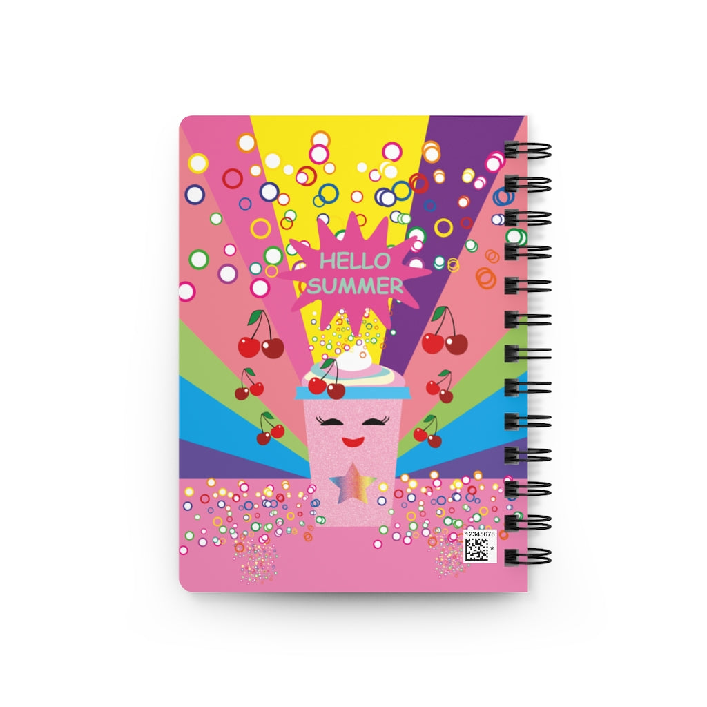 Hello Summer Spiral Bound Journal