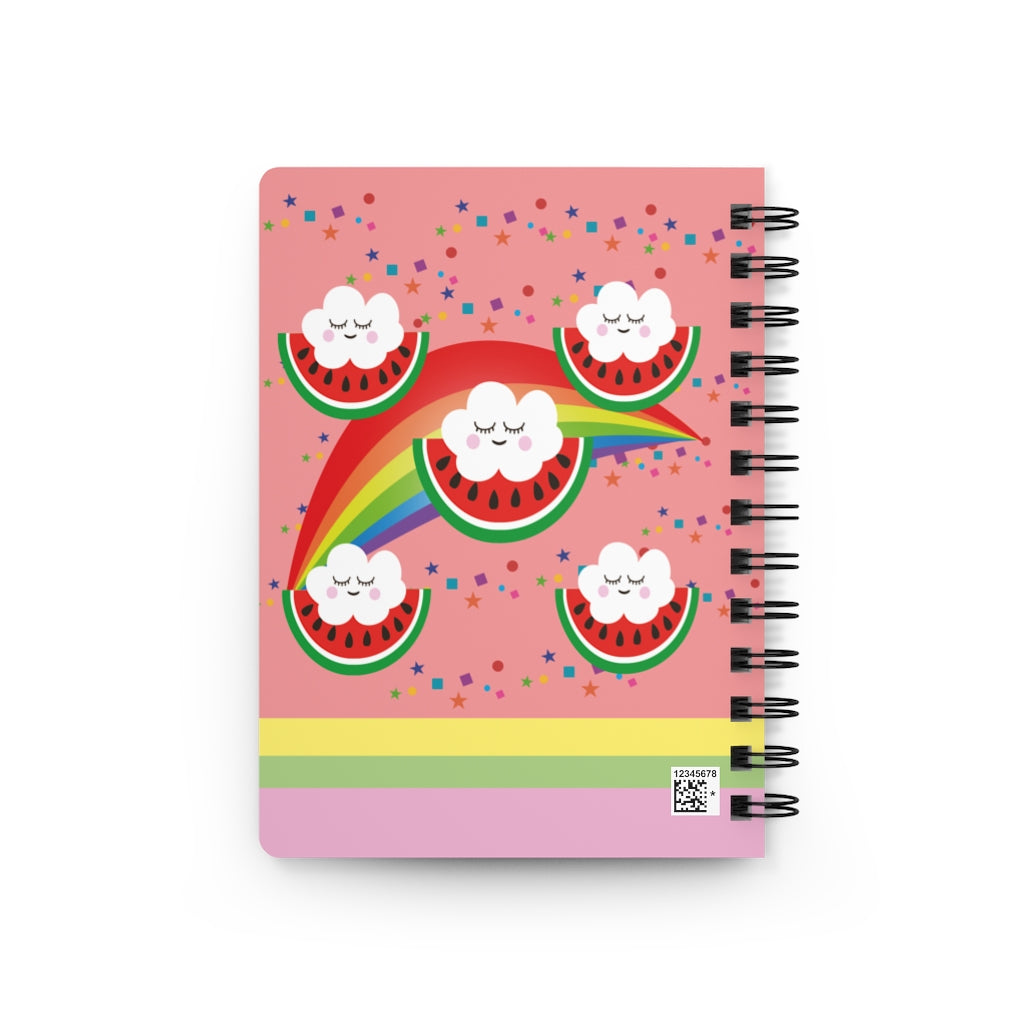 Watermelon Spiral Bound Journal