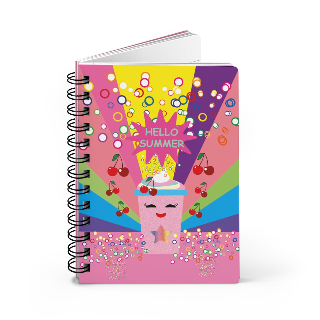 Hello Summer Spiral Bound Journal