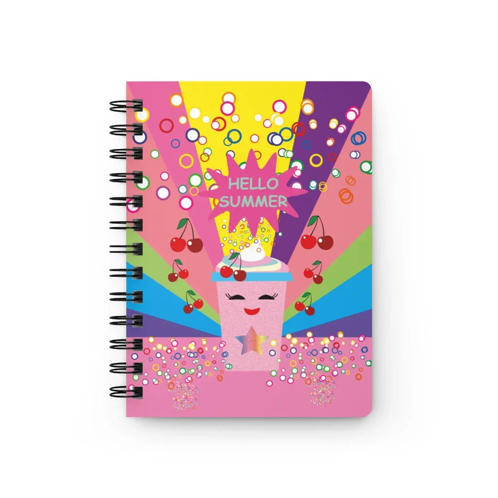 Hello Summer Spiral Bound Journal