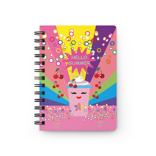 Hello Summer Spiral Bound Journal