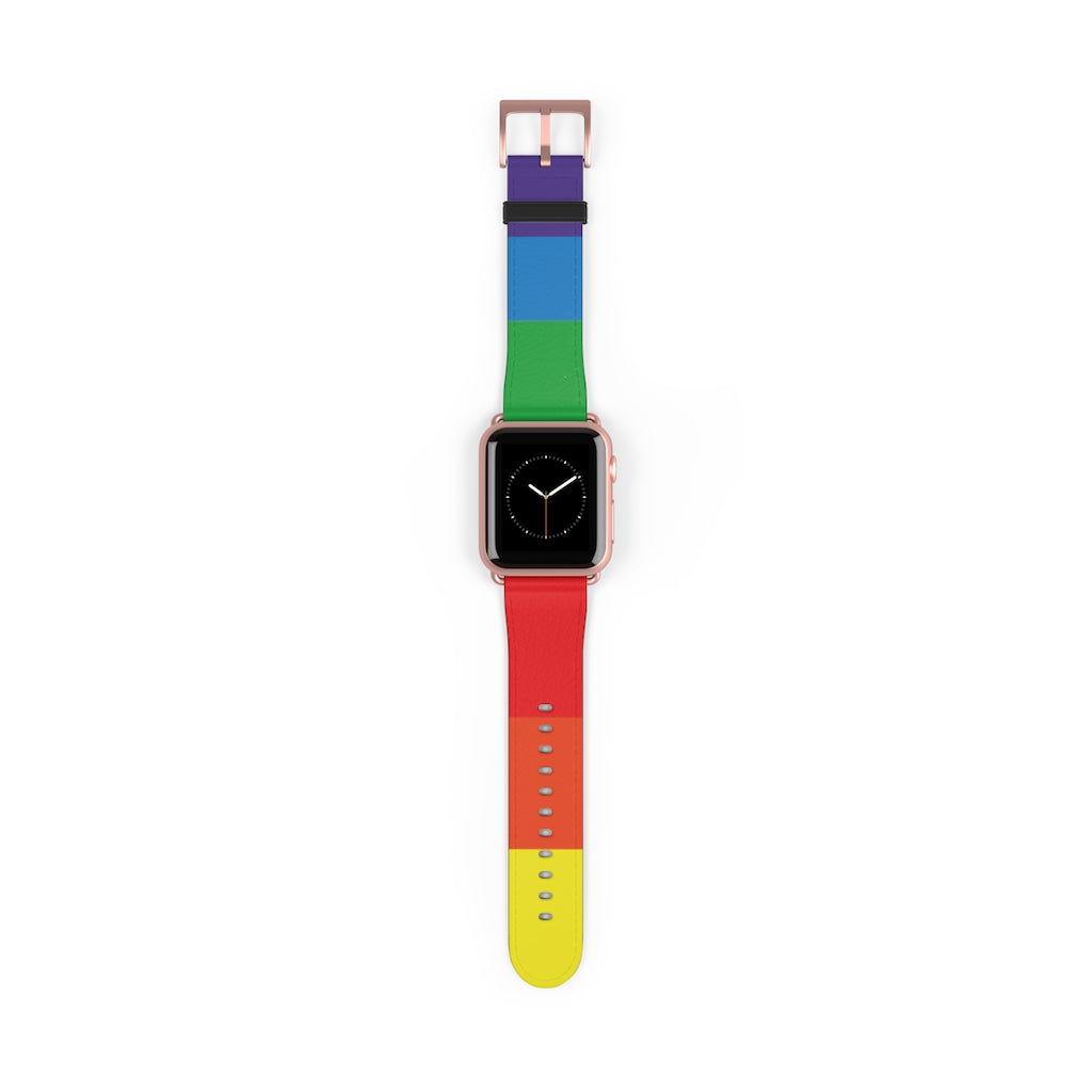 Rainbow Love  Watch Band