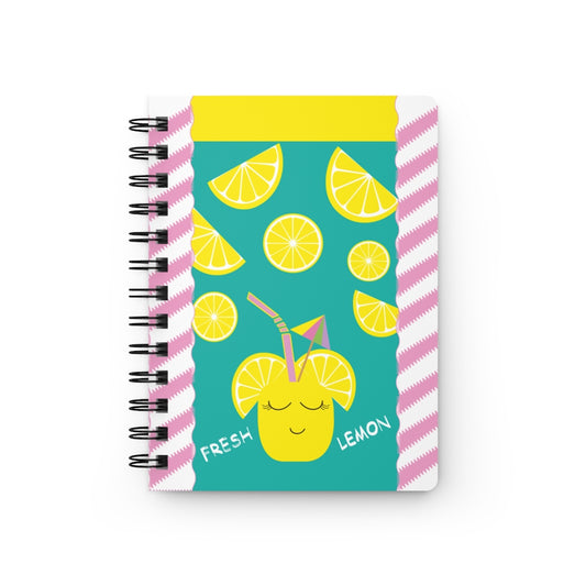 Lemon Spiral Bound Journal