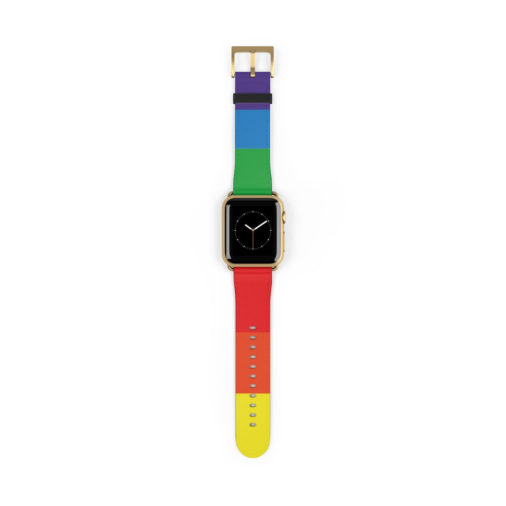 Rainbow Love  Watch Band