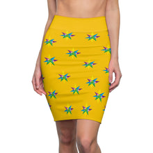 Load image into Gallery viewer, Multi Star / Pencil Skirt
