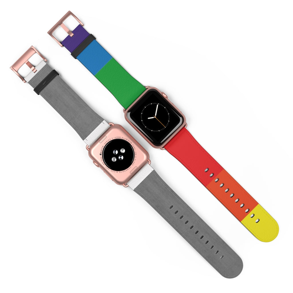 Rainbow Love  Watch Band