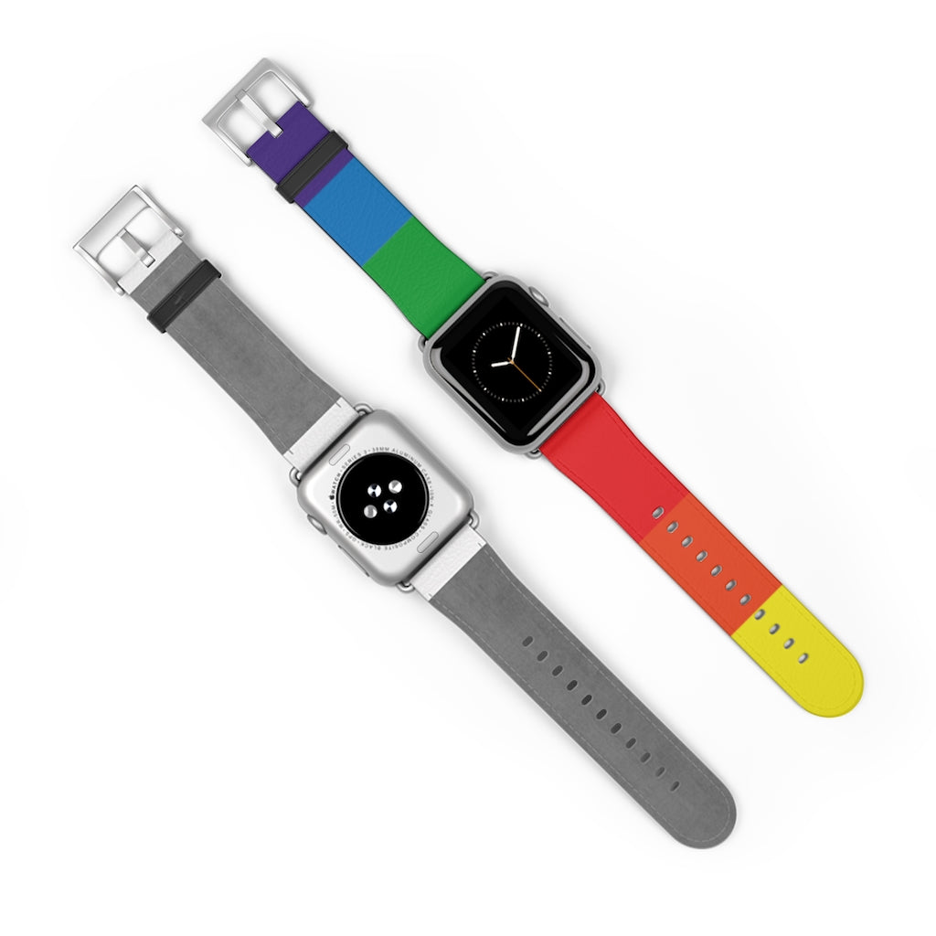 Rainbow Love  Watch Band