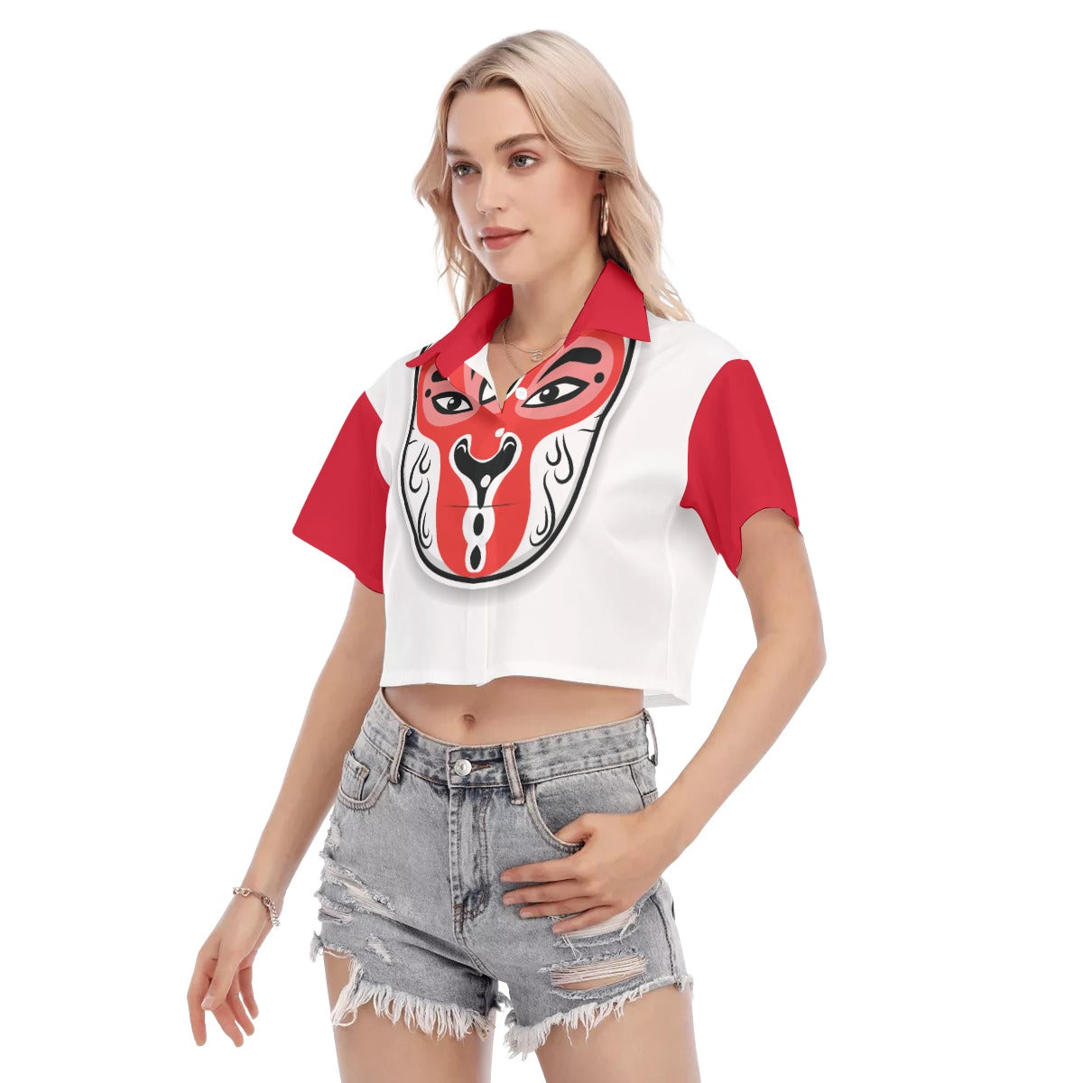 Chinatown / Cropped Blouse