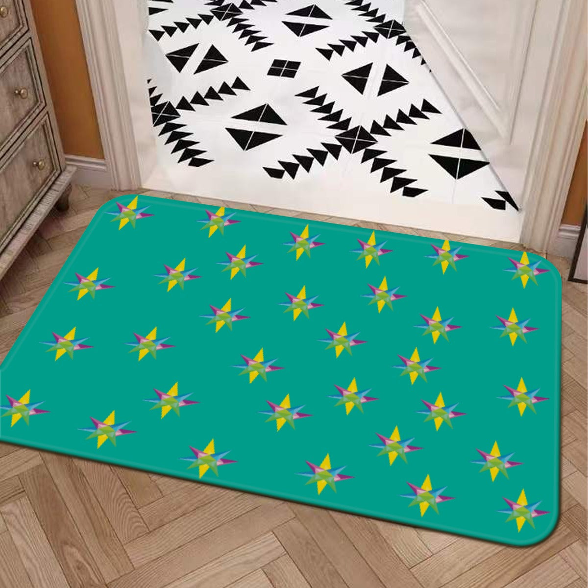 Star Green / Door Mat