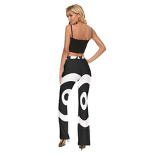 Load image into Gallery viewer, Monochrome Skinny Flare Pants

