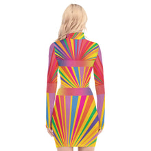 Load image into Gallery viewer, Unicorn Star /  Waist Hollow Hip Dress
