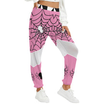 Load image into Gallery viewer, Halloween Spider / Women&#39;s Mesh Panelled Track Pants
