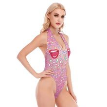 Load image into Gallery viewer, Bubble / V-neck Skinny Bodysuit
