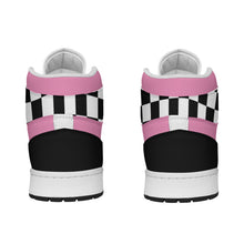 Load image into Gallery viewer, Halloween Pink / Women&#39;s Leather Stitching Shoes
