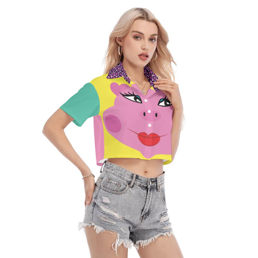 Piggy / Cropped Blouse