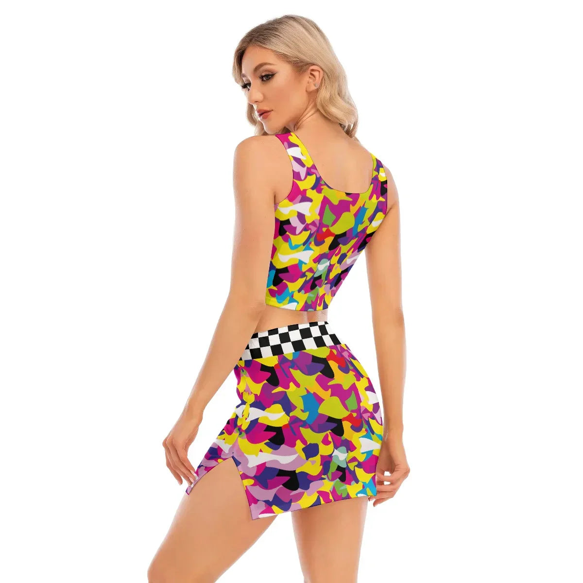 Life Soldier / Camisole & Hip Skirt Suit