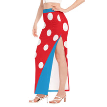 Load image into Gallery viewer, La La La /  Side Slit Long Skirt
