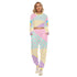 Pastel Smile / Crop Sweatshirt Suit